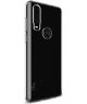 IMAK UX-5 Series Motorola One Action Hoesje Flexibel TPU Transparant