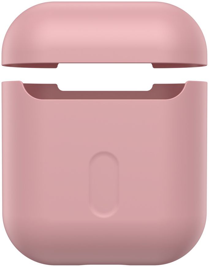 Baseus Ultradun Siliconen Apple AirPods Hoesje Roze afbeelding 6