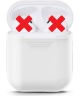 Stevig Wit Siliconen Hoesje voor Apple Airpods
