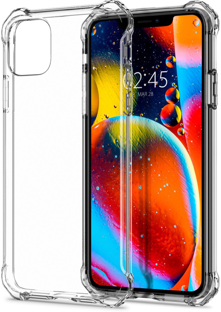 Spigen Rugged Crystal Hoesje Apple iPhone 11 Pro Transparant afbeelding 1