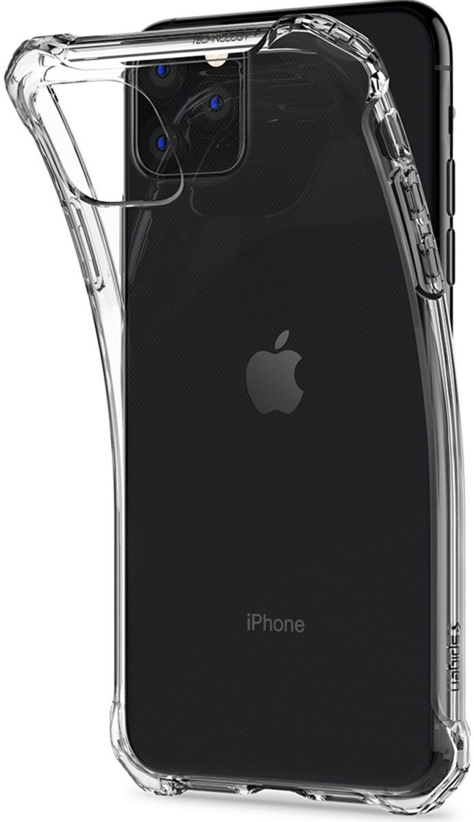 Spigen Rugged Crystal Hoesje Apple iPhone 11 Pro Transparant afbeelding 2
