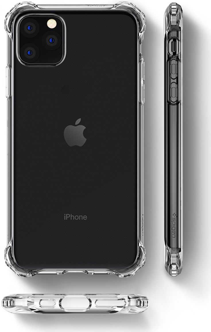 Spigen Rugged Crystal Hoesje Apple iPhone 11 Pro Transparant afbeelding 3