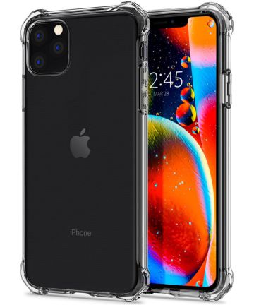 Spigen Rugged Crystal Hoesje Apple iPhone 11 Pro Max Transparant Hoesjes