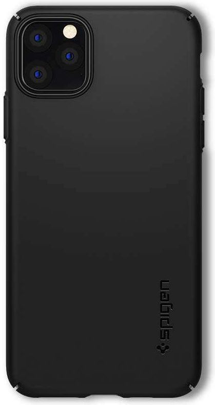 Spigen Thin Fit Air Apple iPhone 11 Pro Max Hoesje Zwart afbeelding 1