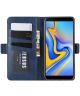 Samsung Galaxy J6 Plus Portemonnee Hoesje Blauw