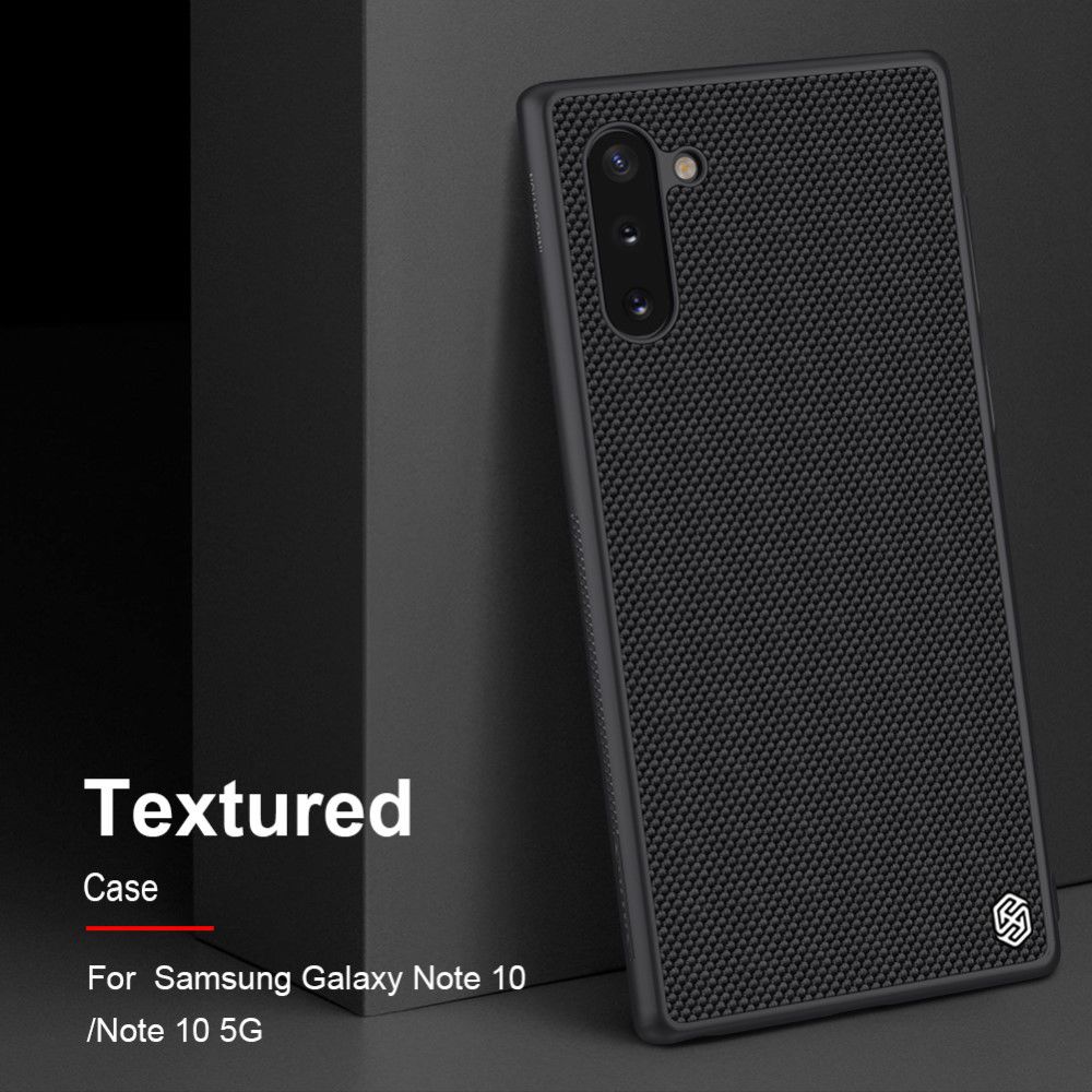 Nillkin Textured Hybride Samsung Galaxy Note 10 Hoesje Zwart afbeelding 6