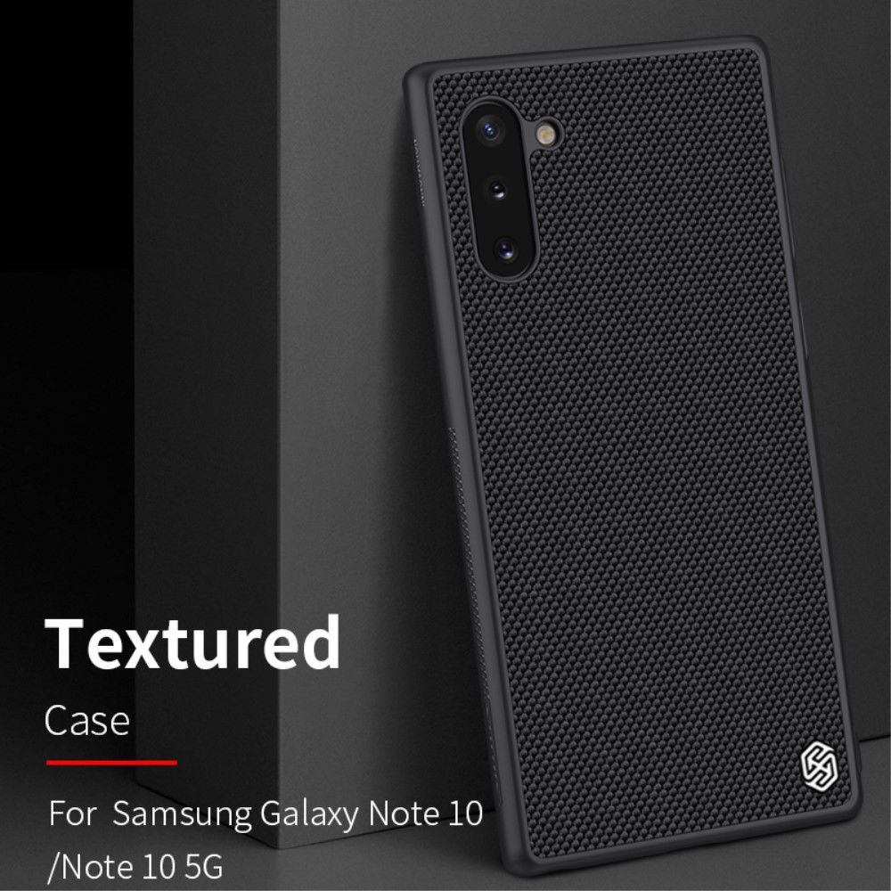 Nillkin Textured Hybride Samsung Galaxy Note 10 Hoesje Zwart afbeelding 7