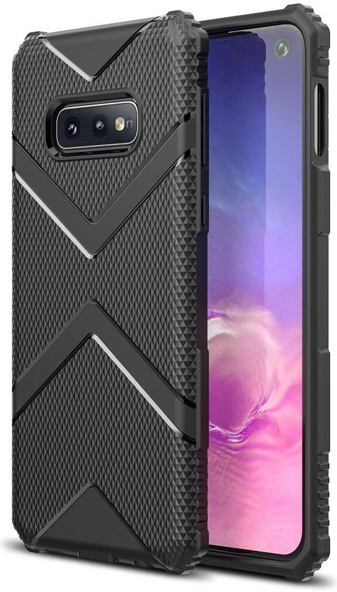 Samsung Galaxy S10E TPU Shield Hoesje Zwart afbeelding 1