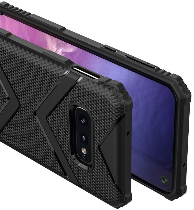 Samsung Galaxy S10E TPU Shield Hoesje Zwart afbeelding 5