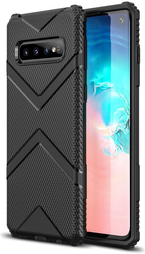Samsung Galaxy S10 TPU Shield Hoesje Zwart afbeelding 1