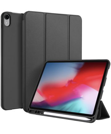 Dux Ducis Apple iPad Pro 11 (2018) Tri-fold Hoes Zwart Hoesjes