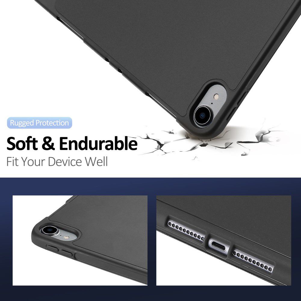 Dux Ducis Apple iPad Pro 11 (2018) Tri-fold Hoes Zwart afbeelding 2