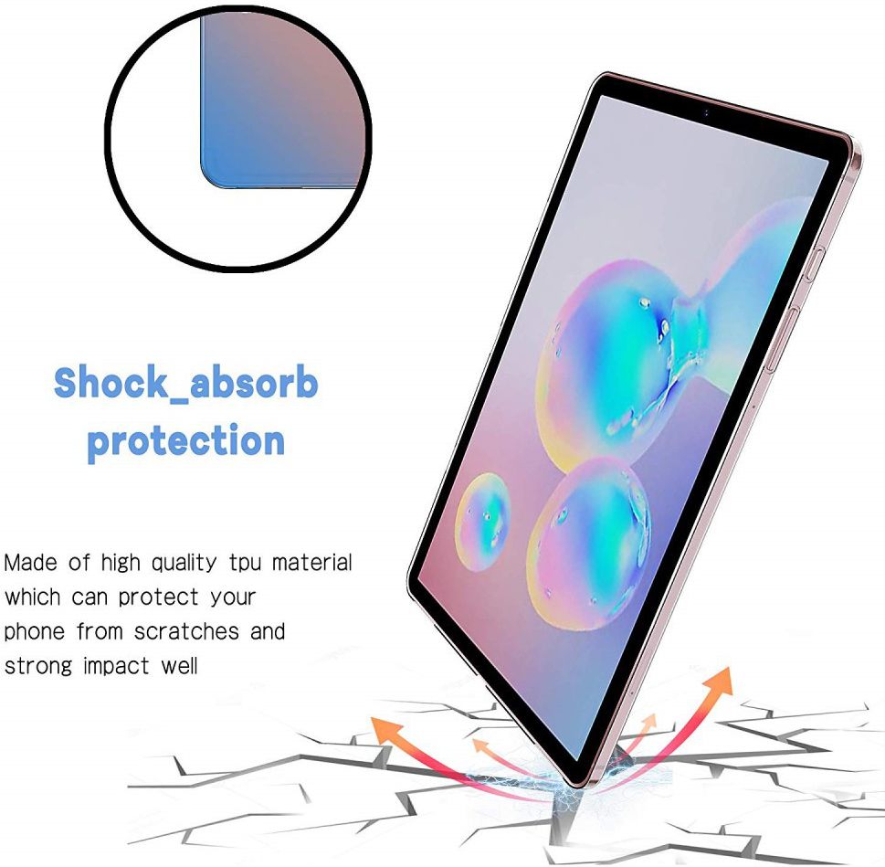 Samsung Galaxy Tab S6 Transparant Hoesje afbeelding 2