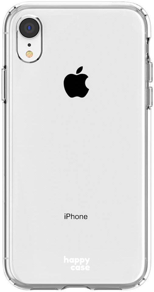 HappyCase Apple iPhone XR Hoesje Flexibel TPU Clear Print afbeelding 1