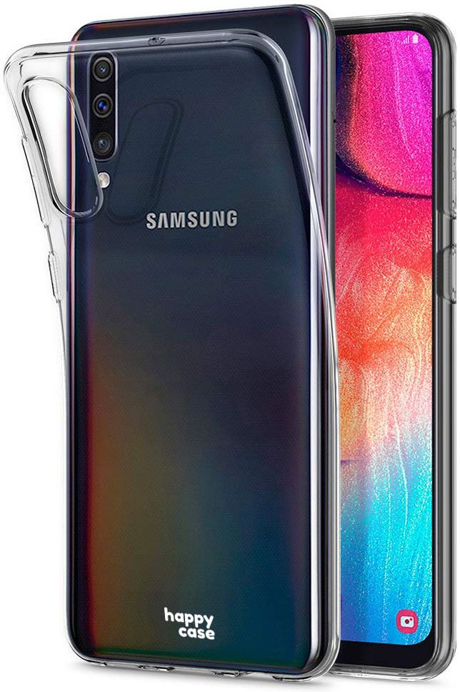 HappyCase Samsung Galaxy A50 Hoesje Flexibel TPU Clear Print afbeelding 2