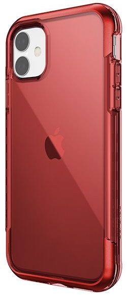 Raptic Air Apple iPhone 11 Hoesje Back Cover Rood afbeelding 5