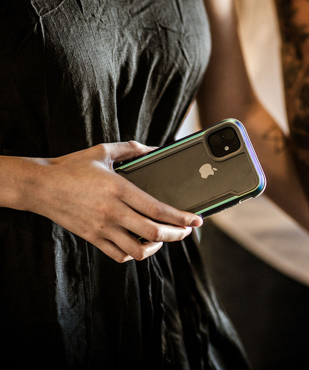 Raptic Shield Apple iPhone 11 Hoesje Militair Getest 3M Iridescent afbeelding 4