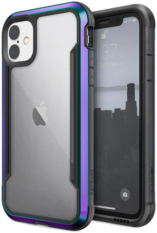 Raptic Shield Apple iPhone 11 Hoesje Militair Getest 3M Iridescent afbeelding 1