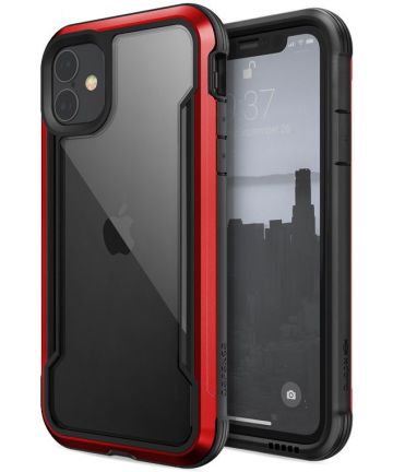 Raptic Shield Apple iPhone 11 hoesje rood Hoesjes