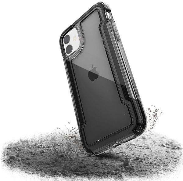 Raptic Clear Apple iPhone 11 Hoesje Transparant Zwart afbeelding 2