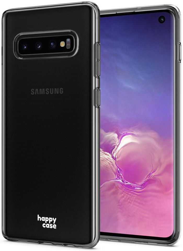 HappyCase Galaxy S10 Flexibel TPU Hoesje Clear Print afbeelding 2