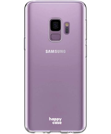 HappyCase Galaxy S9 Flexibel TPU Hoesje Clear Print Hoesjes