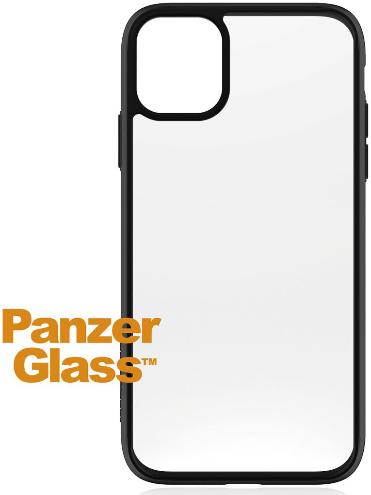 PanzerGlass ClearCase BlackFrame Apple iPhone 11 Hoesje Transparant afbeelding 2