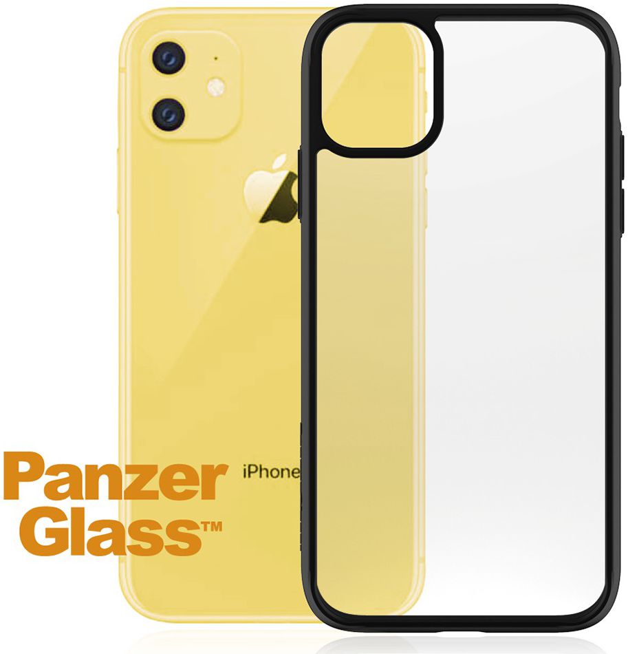 PanzerGlass ClearCase BlackFrame Apple iPhone 11 Hoesje Transparant afbeelding 3