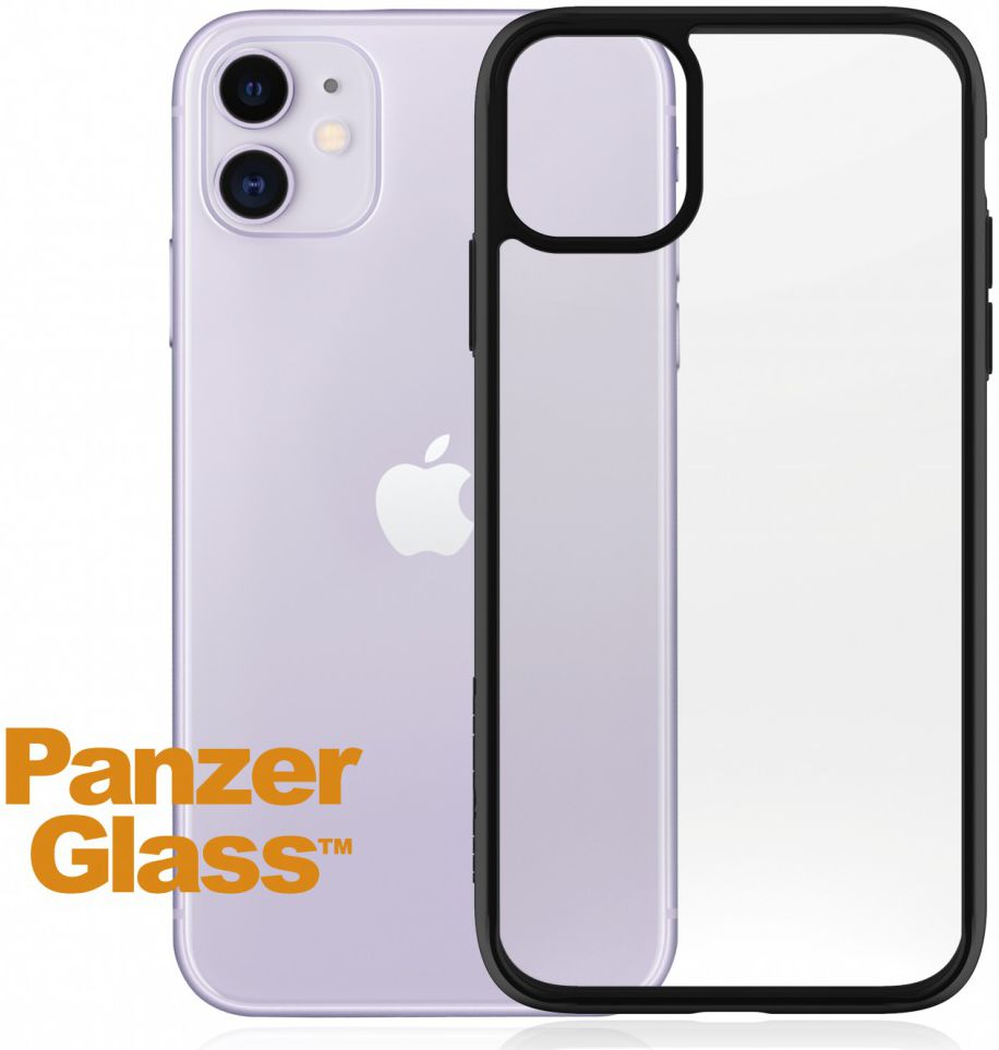 PanzerGlass ClearCase BlackFrame Apple iPhone 11 Hoesje Transparant afbeelding 4