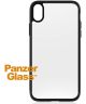 PanzerGlass iPhone XR ClearCase BlackFrame Transparant Hoesje