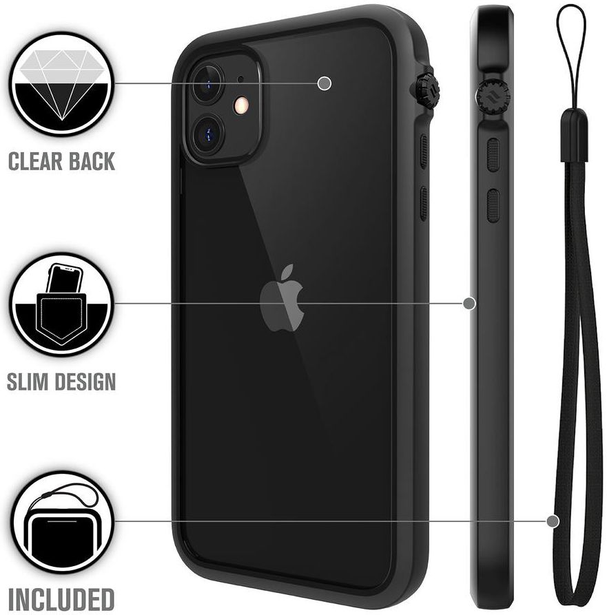 Catalyst Impact Protection Apple iPhone 11 Hoesje Zwart afbeelding 2