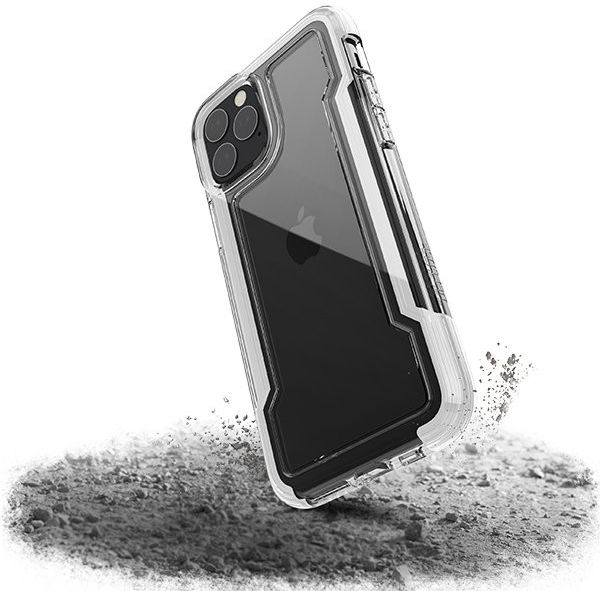 Raptic Clear Apple iPhone 11 Pro Hoesje Transparant/Wit afbeelding 2