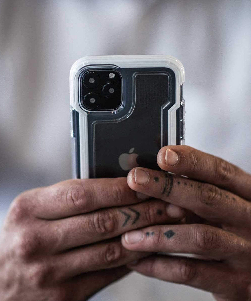 Raptic Clear Apple iPhone 11 Pro Hoesje Transparant/Wit afbeelding 4