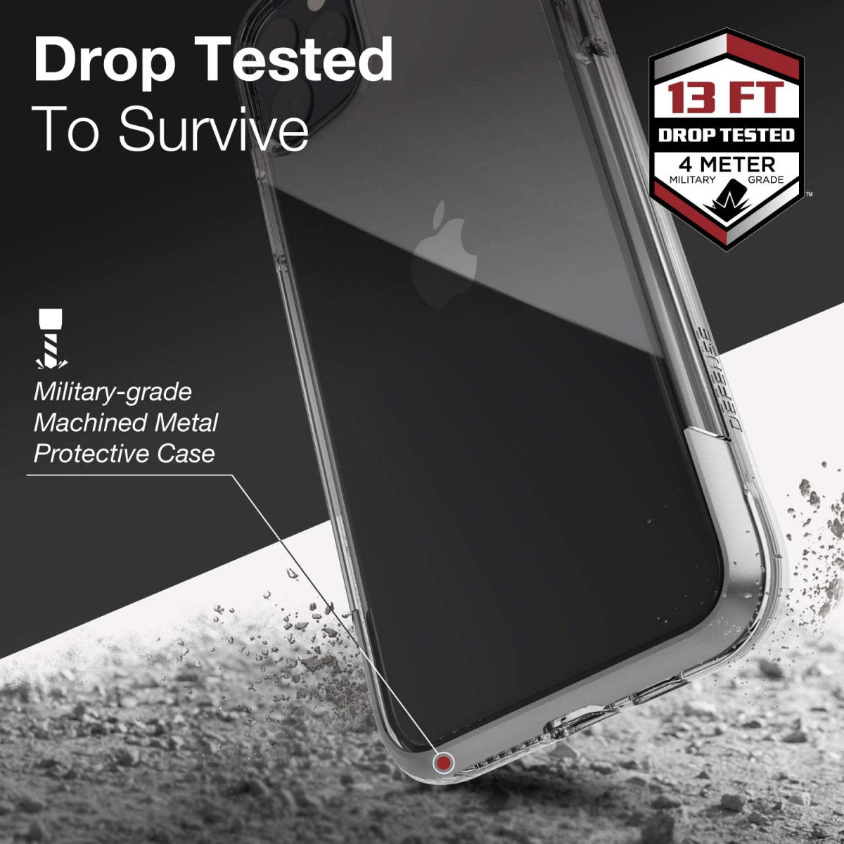 Raptic Air Apple iPhone 11 pro max hoesje transparant shockproof tpu afbeelding 11