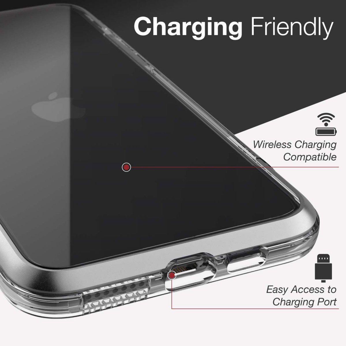 Raptic Air Apple iPhone 11 pro max hoesje transparant shockproof tpu afbeelding 13
