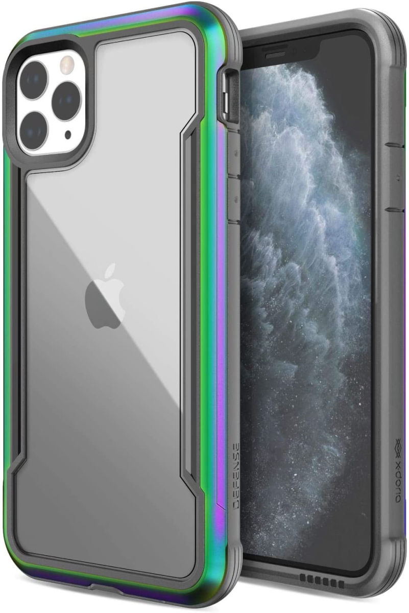 Raptic Shield Apple iPhone 11 Pro Max Hoesje Transparant/Iridescent afbeelding 1