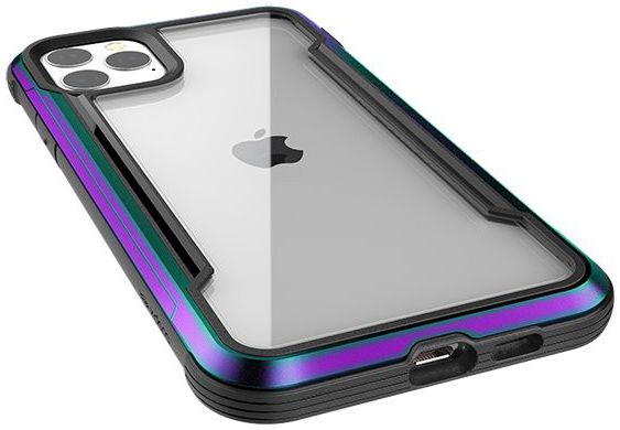 Raptic Shield Apple iPhone 11 Pro Max Hoesje Transparant/Iridescent afbeelding 12