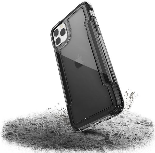 Raptic Clear Apple iPhone 11 Pro Max Hoesje Transparant/Zwart afbeelding 9