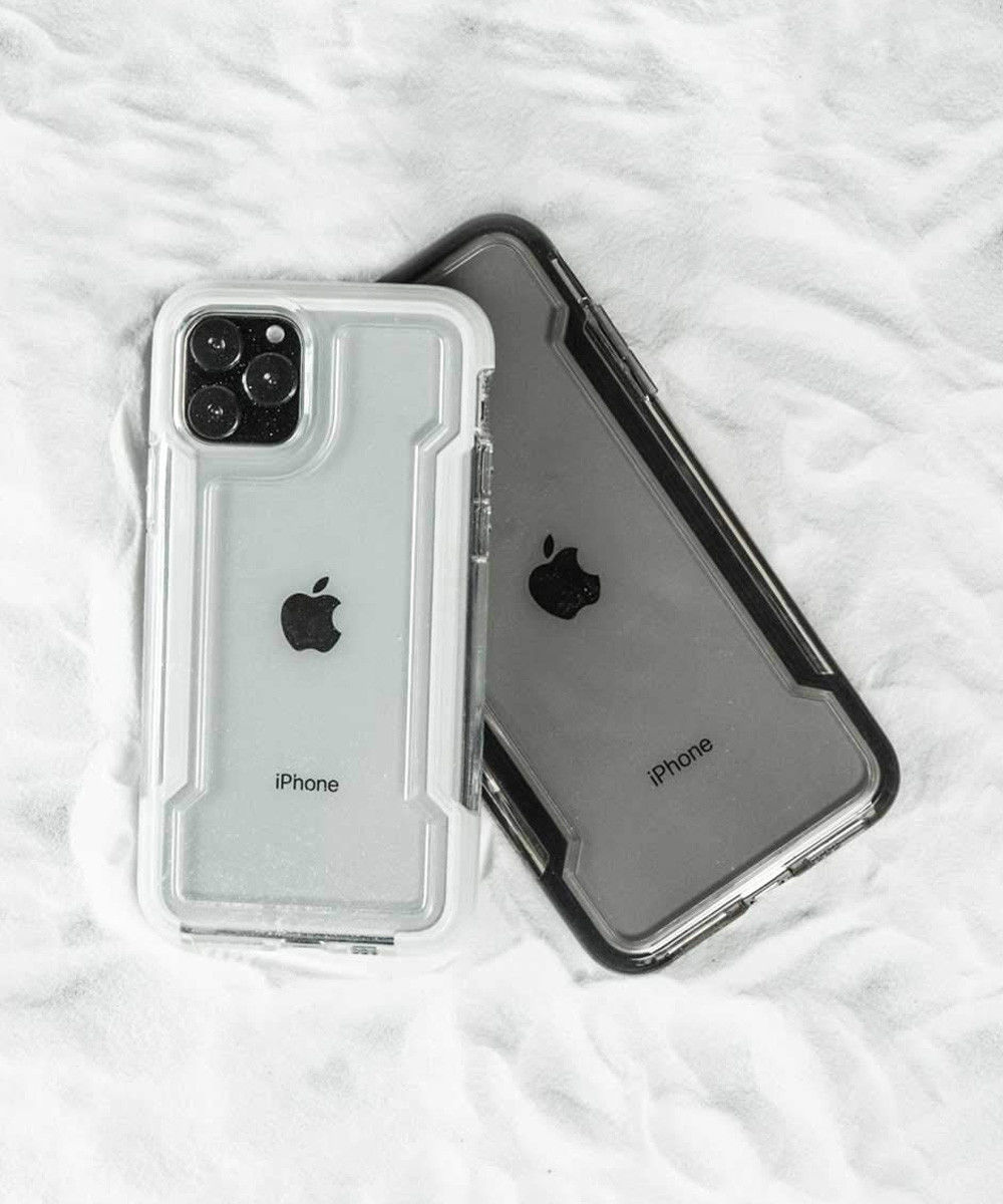 Raptic Clear Apple iPhone 11 Pro Max Hoesje Transparant/Zwart afbeelding 4