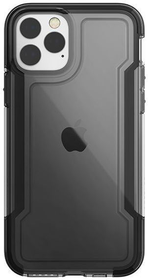Raptic Clear Apple iPhone 11 Pro Max Hoesje Transparant/Zwart afbeelding 2