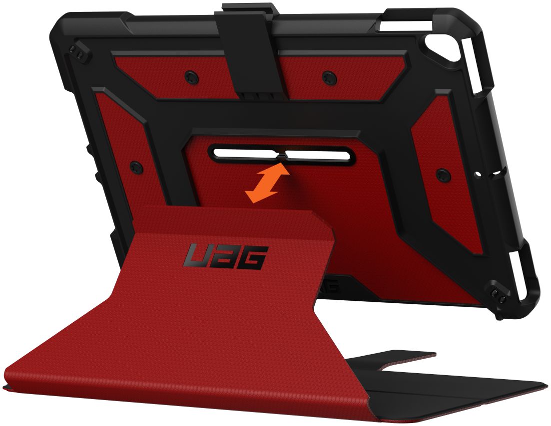 Urban Armor Gear Metropolis Case iPad 10.2 2019 / 2020 / 2021 Magma afbeelding 24