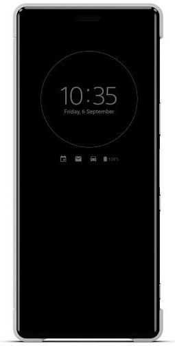 Sony Style Cover View SCVJ10 Xperia 5 Grijs afbeelding 1