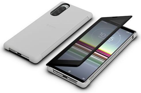 Sony Style Cover View SCVJ10 Xperia 5 Grijs afbeelding 2