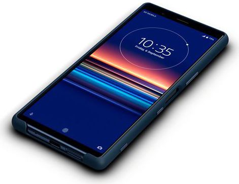 Sony Style Cover Solid Hoesje Xperia 5 Blauw afbeelding 5