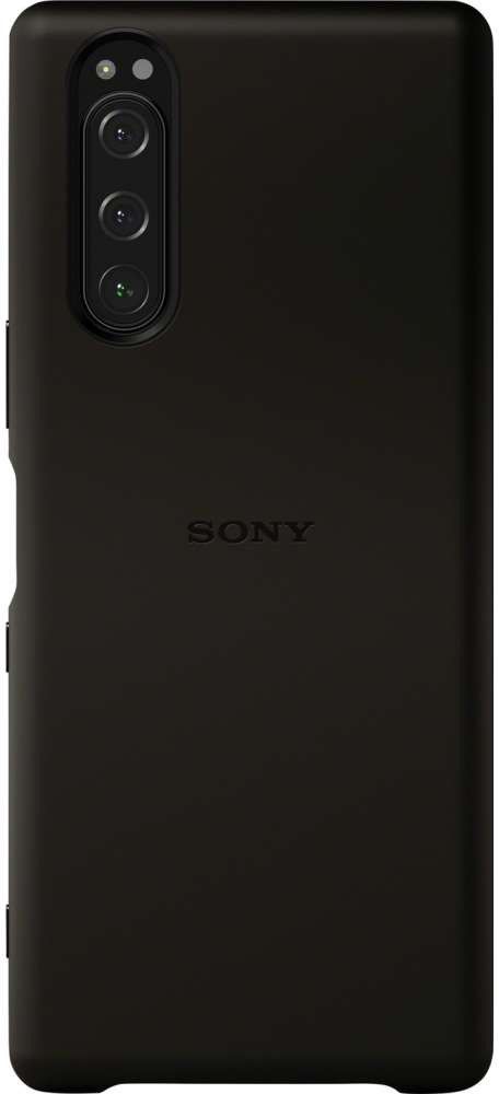 Sony Style Cover Solid Hoesje Xperia 5 Zwart afbeelding 1