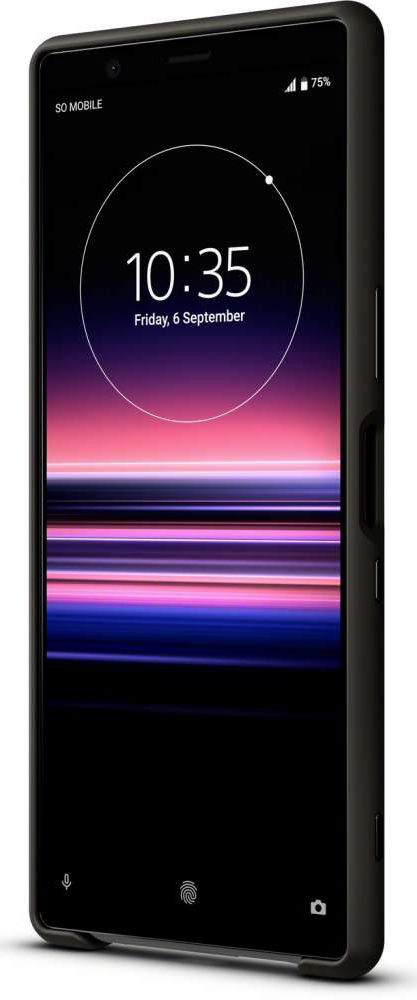 Sony Style Cover Solid Hoesje Xperia 5 Zwart afbeelding 3