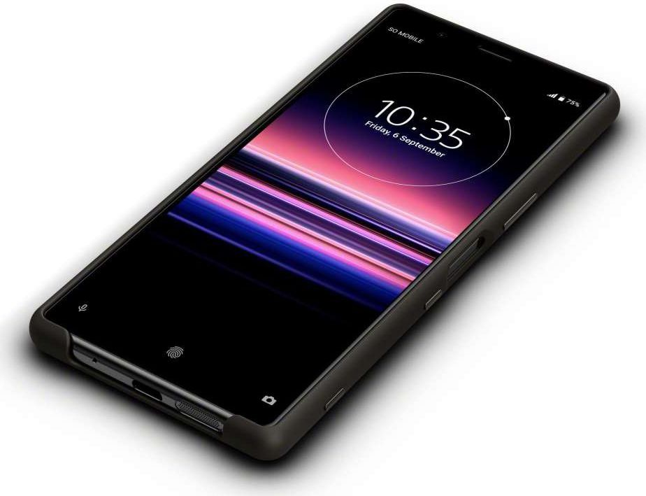 Sony Style Cover Solid Hoesje Xperia 5 Zwart afbeelding 4