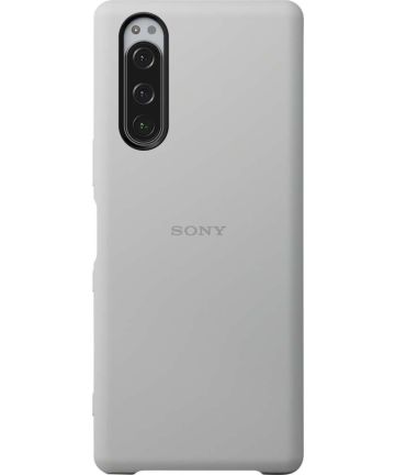 Sony Style Cover Solid Hoesje Xperia 5 Grijs Hoesjes