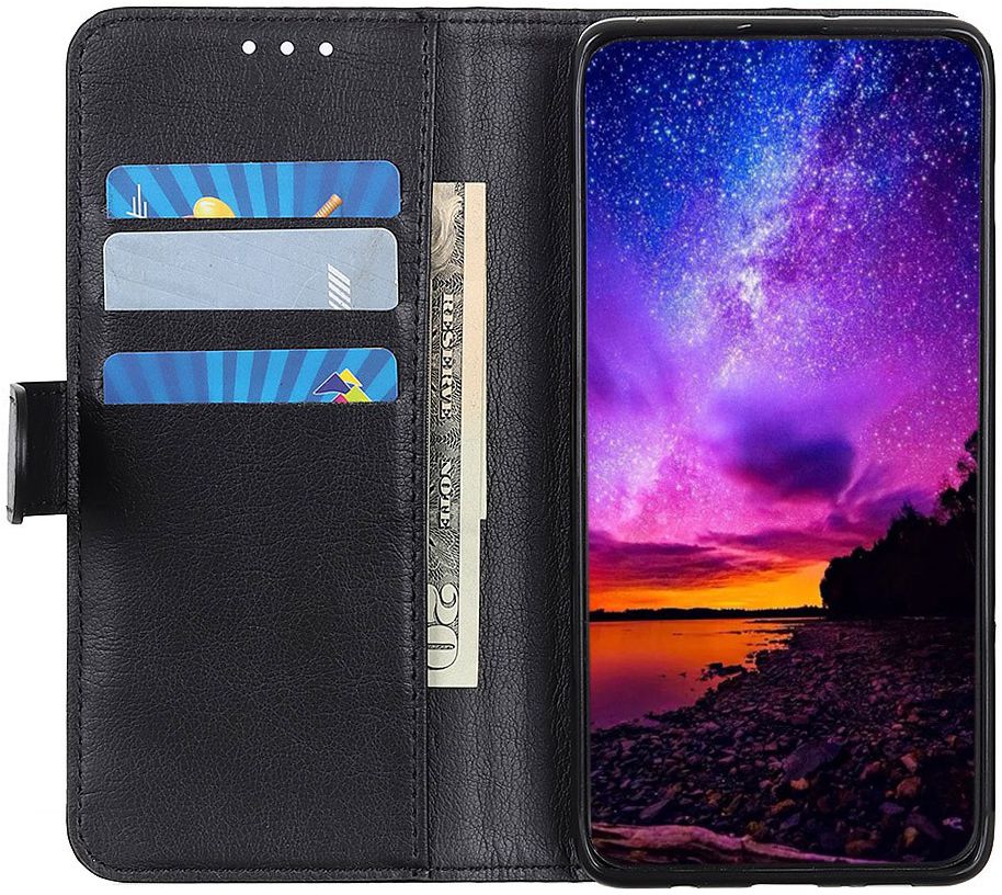 Nokia 6.2 / 7.2 Portemonnee Hoesje Zwart afbeelding 2