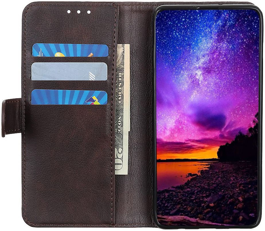 Nokia 6.2 / 7.2 Portemonnee Hoesje Bruin afbeelding 1
